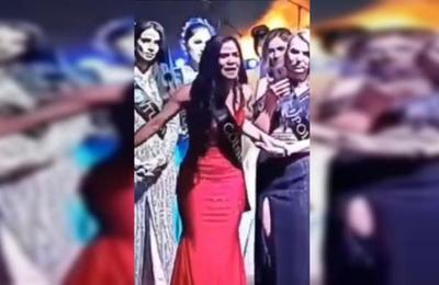 '¡Es un fraude!': participante denunció en pleno escenario que concurso de belleza estaba arreglado - SNT