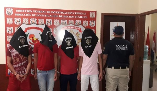 Detienen a distribuidores de cocaína en Santa Rita