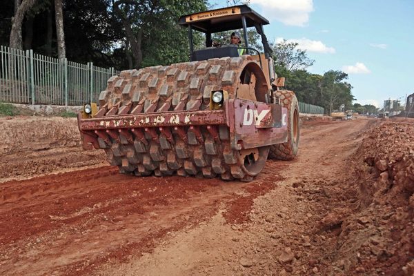 Viaducto Botánico avanza con movimiento de suelo