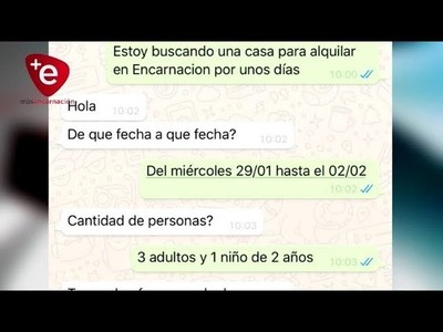 UTILIZARON NOMBRE DE UN ENCARNACENO PARA ESTAFAR A TURISTAS