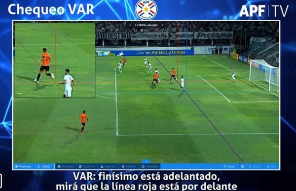 La APF da a conocer video del VAR en gol anulado a General Díaz