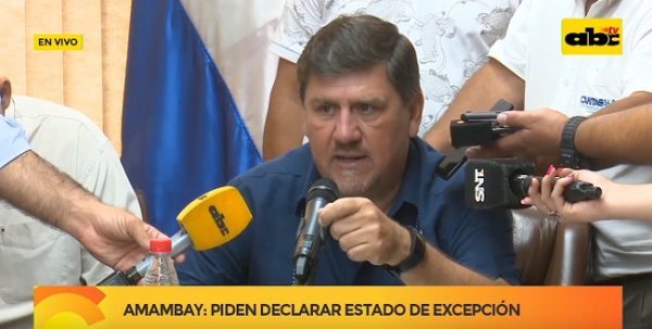 Blas Llano pide declarar estado de excepción en Amambay