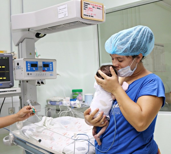 Los Ángeles ya cuenta con terapia intensiva abierta para padres y familiares - ADN Paraguayo