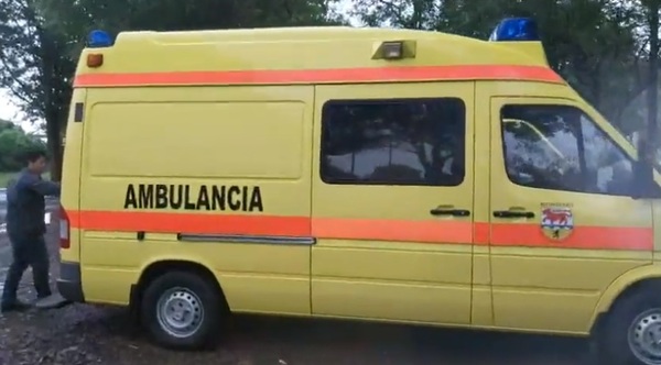 Yguazú cuenta con nueva ambulancia