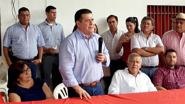 Cartes anuncia fuerte apoyo para recuperar intendencias en San Pedro