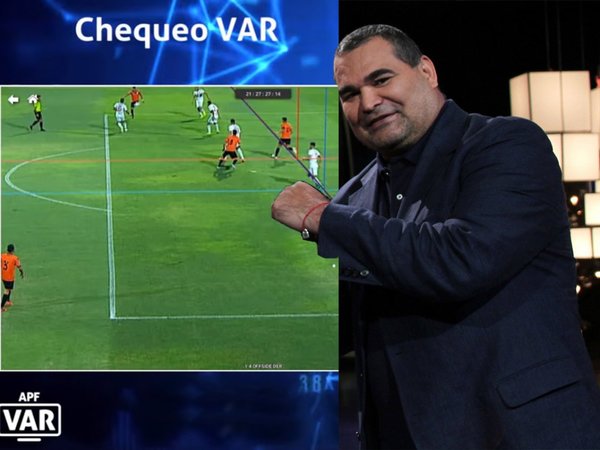 Chilavert se burla del VAR del juego Olimpia-General Díaz