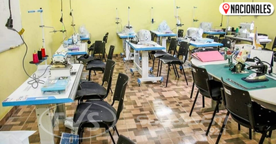 Inauguraron taller de costura con equipamiento de calidad en J. Augusto Saldivar