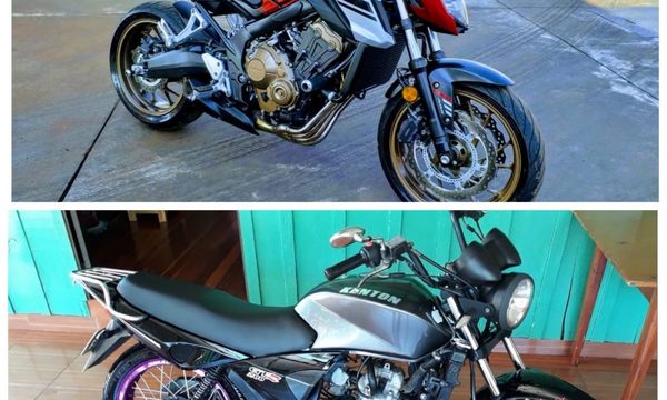 Desconocidos roban motocicletas de un taller en Santa Rita