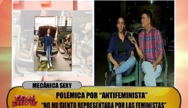 Mecánica sexy lamentó poca "sororidad" de feministas paraguayas - Teleshow