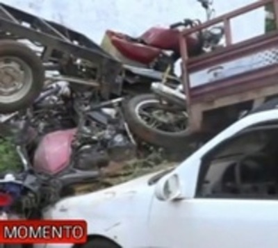 Policía ya podrá destruir las chatarras que están en comisarías - Paraguay.com