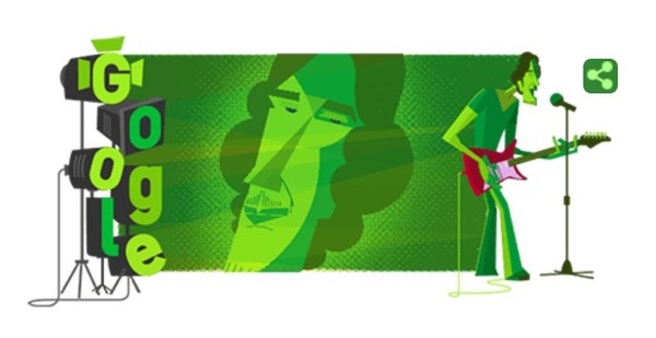 Google homenajeó a Luis Alberto Spinetta con un doodle - .::RADIO NACIONAL::.
