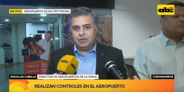 Inicia control en el aeropuerto ante alerta por coronavirus