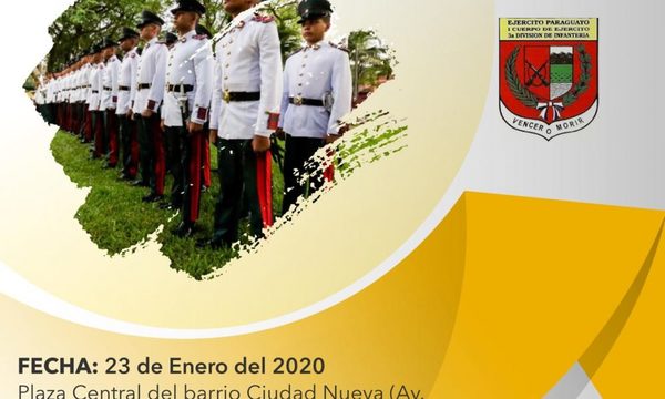 Preparan retreta militar para este jueves en CDE