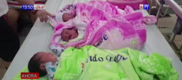Nacen trillizos en Ciudad del Este | Noticias Paraguay
