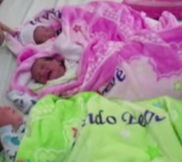 ¡Bendición de a tres! Madre dio a luz trillizos en Ciudad del Este  - Paraguay.com