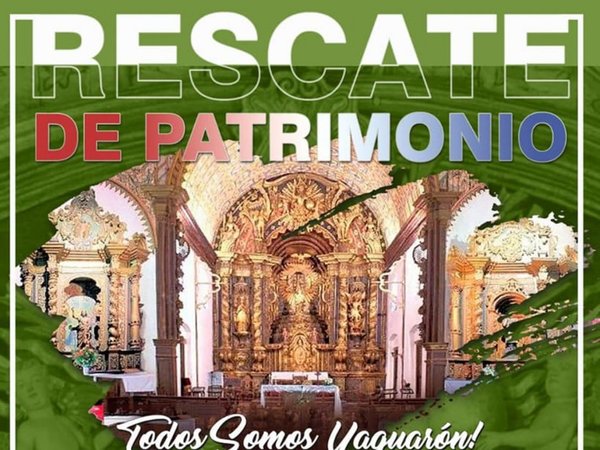 Juntarán firmas para recuperar retablos de la Iglesia de Yaguarón