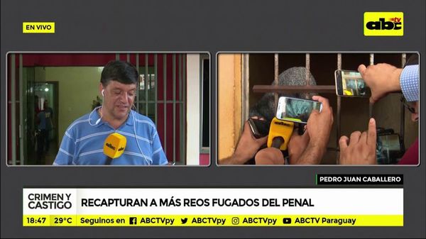 Un reo se entregó y dos fueron capturados - Crimen y castigo - ABC Color