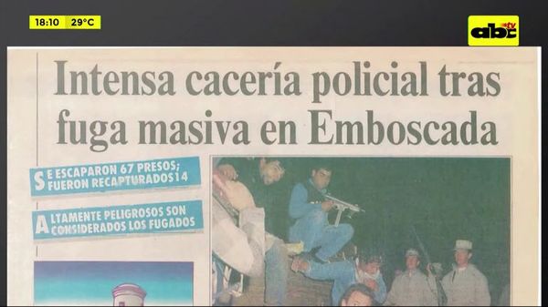 Principales fugas de presos en Paraguay - Crimen y castigo - ABC Color