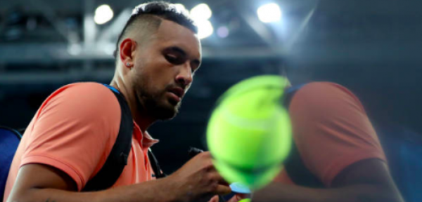 Nick Kyrgios imita tics de Rafael Nadal tras disgusto con juez » Ñanduti