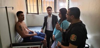 Constatan lesiones en interno recapturado, pero no confirman tortura - Nacionales - ABC Color