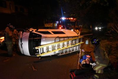 Hombre quedó herido tras vuelvo por motivos poco claros - Nacionales - ABC Color