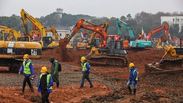 China: Construirán en 10 días un hospital para recibir unicamente a enfermos con Coronavirus