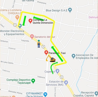 Cierran media calzada de la Ruta 1 por obras