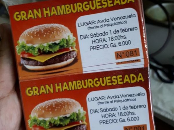 Vende hamburguesas para comprar pañales