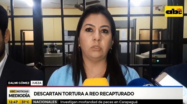 Lesiones de reo no son de tortura, afirma jueza