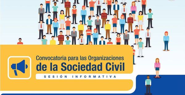 Convocatoria para organizaciones civiles