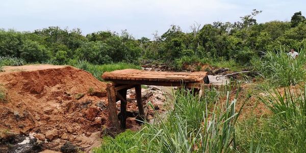 Pobladores solicitan pronta reparación de puentes en zona de Ypejhú - Nacionales - ABC Color