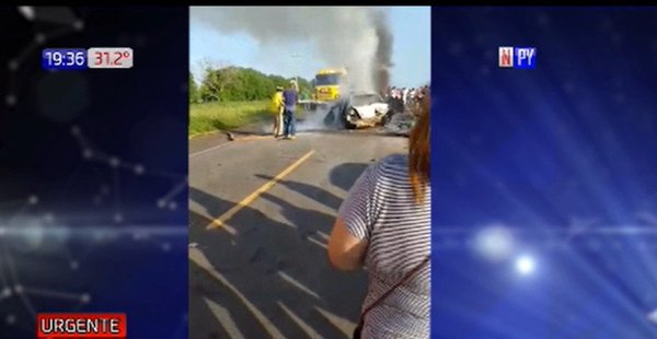 Terrible: Triple choque en Misiones | Noticias Paraguay
