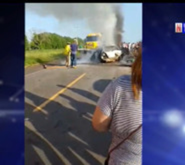 Triple choque en Misiones deja dos fallecidos - Paraguay.com