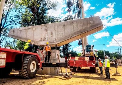 Avanza obra del Corredor Vial Botánico - Economía - ABC Color