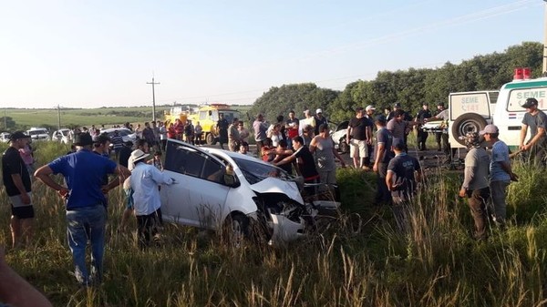 Cuádruple choque deja dos muertos en Misiones