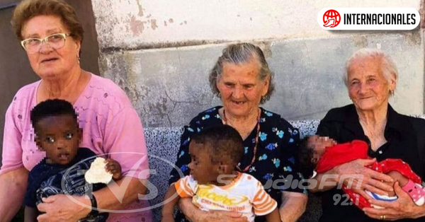 Ancianas italianas se transforman en abuelas de pequeños migrantes