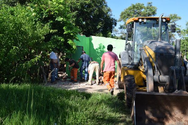 San Lorenzo recupera más de 10.000 m2 de terrenos ocupados irregularmente