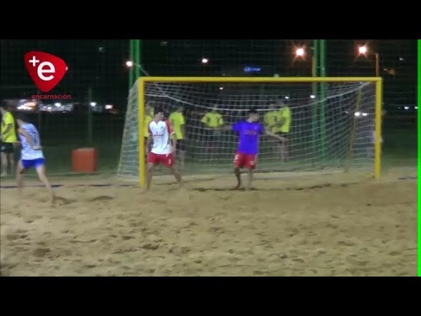 SE DISPUTÓ LA CUARTA FECHA DEL CAMPEONATO DE FÚTBOL PLAYA ENCARNACENO