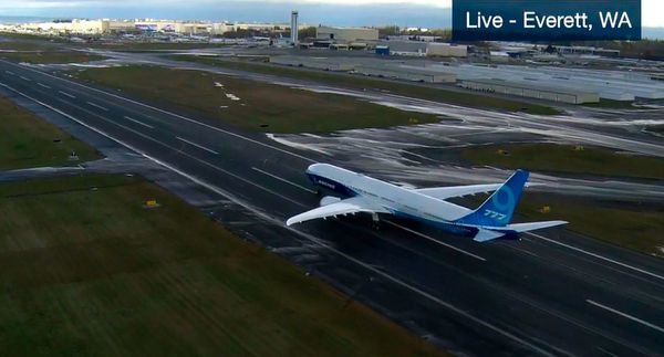 Despega con éxito desde EEUU el Boeing 777X en su vuelo de estreno
