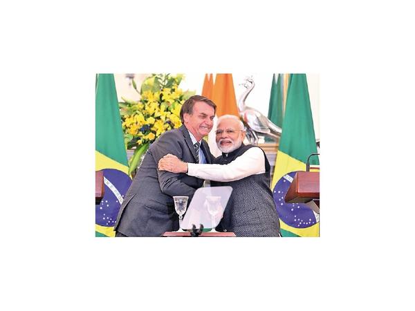 Brasil sella acuerdos económicos y de energía con la India