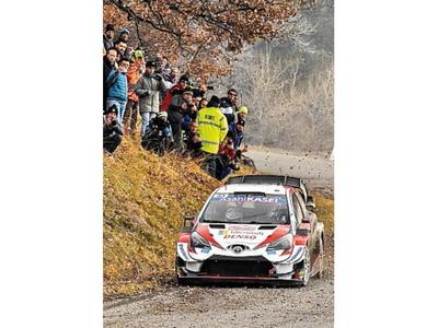 Evans lidera en Montecarlo