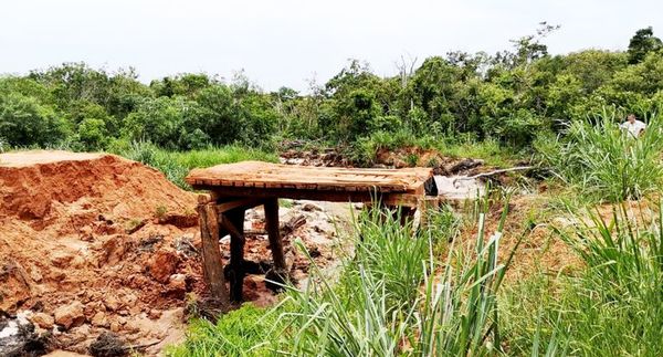 Productores de Ypejhu reclaman la reparación de  puentes de madera - Economía - ABC Color