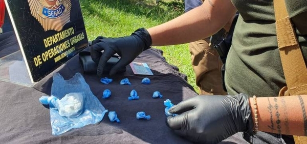HOY / 18 gramos de cocaína y un detenido en el Anfiteatro de San Bernardino