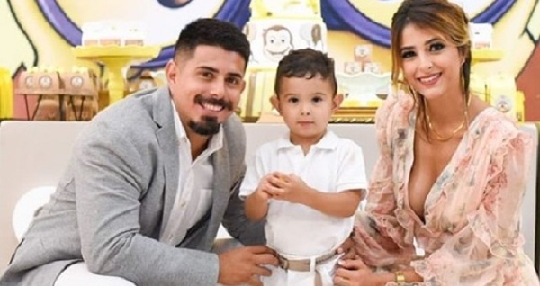 Pati Ginzo festejó el cumpleaños y bautismo de su hijo