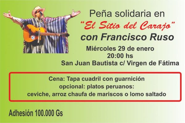 Peña Solidaria con Francisco Ruso | San Lorenzo Py