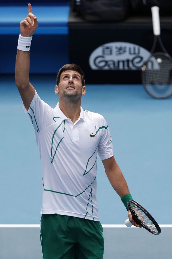 Djokovic maniata a Schwartzman y avanza a cuartos - Tenis - ABC Color
