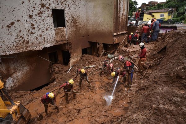Violentas lluvias dejan 37 muertos y miles de desalojados en el sudeste de Brasil