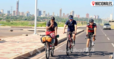 Paraguayo recorrerá 25.000 kilómetros en bicicleta para promocionar el país