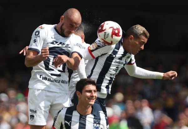 Pumas vence al Monterrey y lidera el Clausura - Fútbol - ABC Color