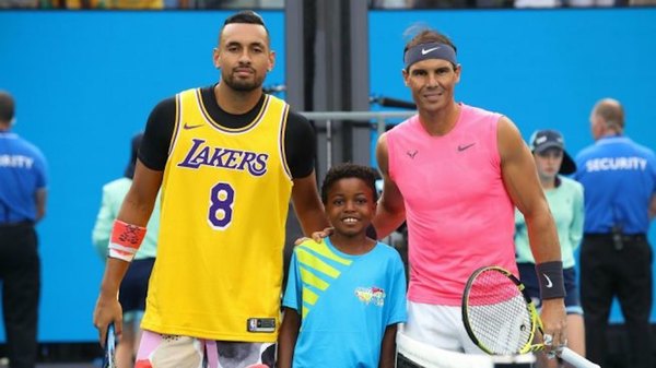 Nadal doma a Kyrgios y está en cuartos del Abierto de Australia